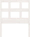 vidaXL - Hoofdbord - 80,5x4x100 - cm - massief - grenenhout - wit