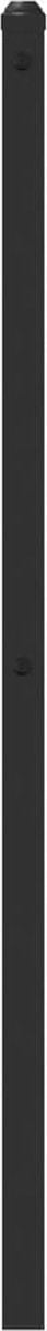 vidaXL - Hoofdbord - 80 - cm - metaal - zwart