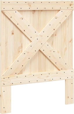 vidaXL - Hoofdbord - 80x104 - cm - massief - grenenhout