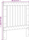 vidaXL - Hoofdbord - 80x104 - cm - massief - grenenhout
