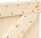 vidaXL - Hoofdbord - 80x104 - cm - massief - grenenhout