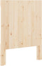 vidaXL - Hoofdbord - 80x104 - cm - massief - grenenhout