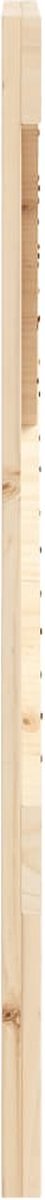 vidaXL - Hoofdbord - 80x104 - cm - massief - grenenhout
