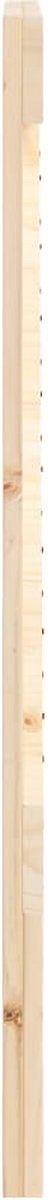 vidaXL - Hoofdbord - 80x104 - cm - massief - grenenhout