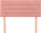 vidaXL - Hoofdbord - 80x5x78/88 - cm - fluweel - roze