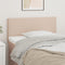 vidaXL - Hoofdbord - 80x5x78/88 - cm - kunstleer - cappuccinokleurig