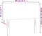 vidaXL - Hoofdbord - 80x5x78/88 - cm - kunstleer - cappuccinokleurig