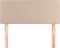 vidaXL - Hoofdbord - 80x5x78/88 - cm - kunstleer - cappuccinokleurig