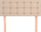 vidaXL - Hoofdbord - 80x5x78/88 - cm - kunstleer - cappuccinokleurig