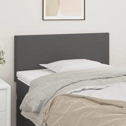 vidaXL - Hoofdbord - 80x5x78/88 - cm - kunstleer - grijs