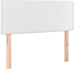 vidaXL - Hoofdbord - 80x5x78/88 - cm - kunstleer - wit