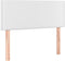 vidaXL - Hoofdbord - 80x5x78/88 - cm - kunstleer - wit