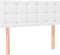 vidaXL - Hoofdbord - 80x5x78/88 - cm - kunstleer - wit
