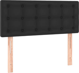 vidaXL - Hoofdbord - 80x5x78/88 - cm - kunstleer - zwart