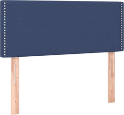 vidaXL - Hoofdbord - 80x5x78/88 - cm - stof - blauw