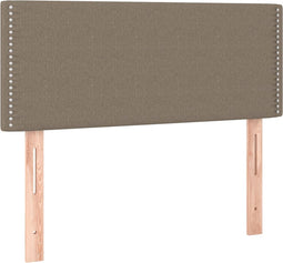 vidaXL - Hoofdbord - 80x5x78/88 - cm - stof - taupe