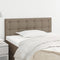 vidaXL - Hoofdbord - 80x5x78/88 - cm - stof - taupe