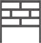 vidaXL - Hoofdbord - 81x4x100 - cm - massief - grenenhout - grijs