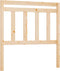 vidaXL - Hoofdbord - 81x4x100 - cm - massief - grenenhout
