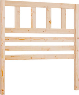 vidaXL - Hoofdbord - 81x4x100 - cm - massief - grenenhout