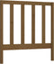 vidaXL - Hoofdbord - 81x4x100 - cm - massief - grenenhout - honingbruin