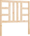 vidaXL - Hoofdbord - 81x4x100 - cm - massief - grenenhout