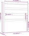 vidaXL - Hoofdbord - 81x4x100 - cm - massief - grenenhout - honingbruin