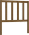 vidaXL - Hoofdbord - 81x4x100 - cm - massief - grenenhout - honingbruin
