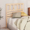 vidaXL - Hoofdbord - 81x4x100 - cm - massief - grenenhout