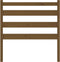 vidaXL - Hoofdbord - 81x4x100 - cm - massief - grenenhout - honingbruin