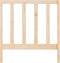 vidaXL - Hoofdbord - 81x4x100 - cm - massief - grenenhout