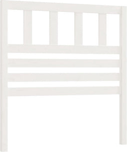 vidaXL - Hoofdbord - 81x4x100 - cm - massief - grenenhout - wit