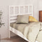 vidaXL - Hoofdbord - 81x4x100 - cm - massief - grenenhout - wit
