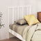 vidaXL - Hoofdbord - 81x4x100 - cm - massief - grenenhout - wit