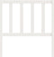 vidaXL - Hoofdbord - 81x4x100 - cm - massief - grenenhout - wit