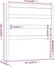 vidaXL - Hoofdbord - 81x4x100 - cm - massief - grenenhout - zwart