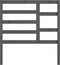 vidaXL - Hoofdbord - 81x4x104 - cm - massief - grenenhout - grijs