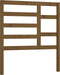 vidaXL - Hoofdbord - 81x4x104 - cm - massief - grenenhout - honingbruin