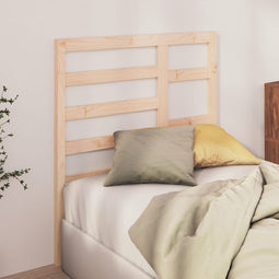 vidaXL - Hoofdbord - 81x4x104 - cm - massief - grenenhout