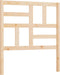 vidaXL - Hoofdbord - 81x4x104 - cm - massief - grenenhout