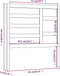 vidaXL - Hoofdbord - 81x4x104 - cm - massief - grenenhout