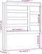 vidaXL - Hoofdbord - 81x4x104 - cm - massief - grenenhout - honingbruin