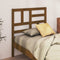 vidaXL - Hoofdbord - 81x4x104 - cm - massief - grenenhout - honingbruin