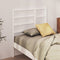 vidaXL - Hoofdbord - 81x4x104 - cm - massief - grenenhout - wit
