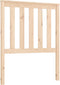 vidaXL - Hoofdbord - 81x6x101 - cm - massief - grenenhout