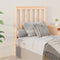vidaXL - Hoofdbord - 81x6x101 - cm - massief - grenenhout