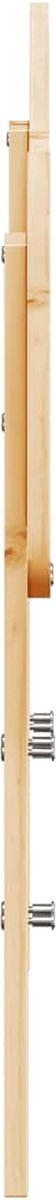 vidaXL - Hoofdbord - 90 - cm - massief - grenenhout