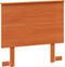 vidaXL - Hoofdbord - 90 - cm - massief - grenenhout - wasbruin