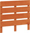 vidaXL - Hoofdbord - 90 - cm - massief - grenenhout - wasbruin
