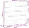 vidaXL - Hoofdbord - 90 - cm - massief - grenenhout - wasbruin